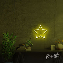 Load image into Gallery viewer, "Galatea" Star Neon Sign