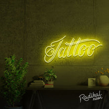Load image into Gallery viewer, Cursive Tattoo #1 Neon Sign