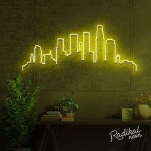 Load image into Gallery viewer, LA Skyline Neon Sign