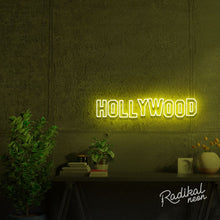 Load image into Gallery viewer, Hollywood LED Neon Sign