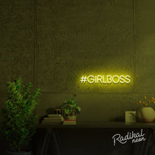 Load image into Gallery viewer, Girlboss Neon Sign