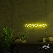 Load image into Gallery viewer, Workshop Neon Sign