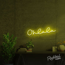 Load image into Gallery viewer, "It's French" Oh la la Neon Sign