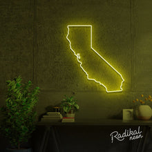 Load image into Gallery viewer, State of California Neon Sign