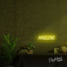 Load image into Gallery viewer, "Angeleno" Los Angeles Neon Sign