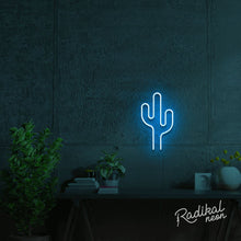 Load image into Gallery viewer, "Sahara" Cactus Neon Sign