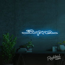 Load image into Gallery viewer, "10-second car" Supra Neon Sign