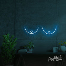 Load image into Gallery viewer, boob neon light