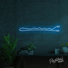 Load image into Gallery viewer, Bobby Pin Neon Sign