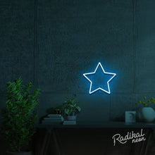 Load image into Gallery viewer, "Galatea" Star Neon Sign