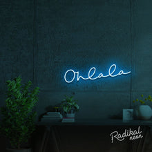 Load image into Gallery viewer, "It's French" Oh la la Neon Sign