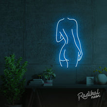 Load image into Gallery viewer, "Nudy Booty" Naked Figure Neon Sign