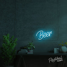 Load image into Gallery viewer, Beer LED Neon Sign