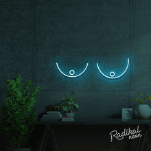 Load image into Gallery viewer, boob neon light