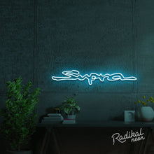 Load image into Gallery viewer, "10-second car" Supra Neon Sign