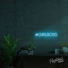 Load image into Gallery viewer, Girlboss Neon Sign
