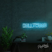 Load image into Gallery viewer, Hollywood LED Neon Sign
