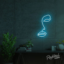 Load image into Gallery viewer, "Vision" Continuous Line Figure Neon Sign