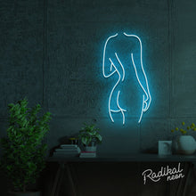 Load image into Gallery viewer, "Nudy Booty" Naked Figure Neon Sign