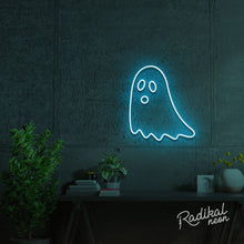 Load image into Gallery viewer, "Casper" Ghost Neon Sign
