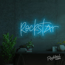 Load image into Gallery viewer, "Feelin' like a..." Rockstar Neon Sign