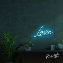 Load image into Gallery viewer, Big Love LED Neon Sign