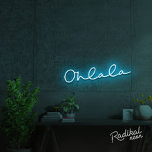 Load image into Gallery viewer, "It's French" Oh la la Neon Sign