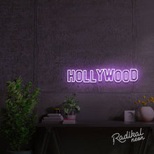 Load image into Gallery viewer, Hollywood LED Neon Sign
