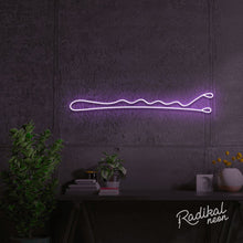 Load image into Gallery viewer, Bobby Pin Neon Sign