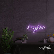 Load image into Gallery viewer, "Whats happenin'" Boujee Neon Sign