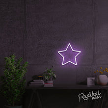 Load image into Gallery viewer, "Galatea" Star Neon Sign