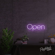 Load image into Gallery viewer, "The Essential" Open Neon Sign