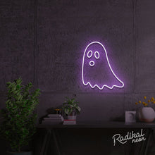 Load image into Gallery viewer, "Casper" Ghost Neon Sign