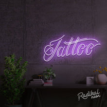 Load image into Gallery viewer, Cursive Tattoo #1 Neon Sign