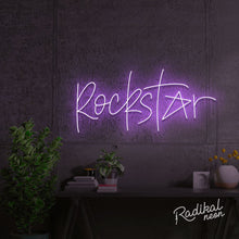 Load image into Gallery viewer, "Feelin' like a..." Rockstar Neon Sign