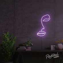Load image into Gallery viewer, "Vision" Continuous Line Figure Neon Sign