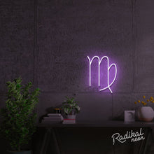 Load image into Gallery viewer, Virgo Zodiac Neon Sign