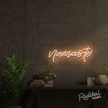 Load image into Gallery viewer, "Divine" Namaste Neon Sign