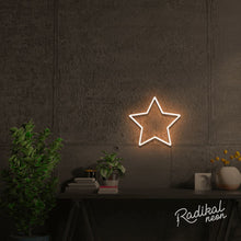 Load image into Gallery viewer, "Galatea" Star Neon Sign
