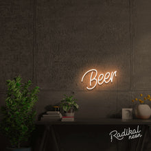 Load image into Gallery viewer, Beer LED Neon Sign