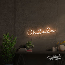 Load image into Gallery viewer, "It's French" Oh la la Neon Sign