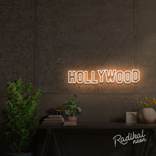 Load image into Gallery viewer, Hollywood LED Neon Sign