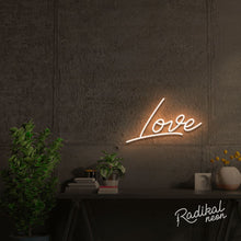 Load image into Gallery viewer, Big Love LED Neon Sign
