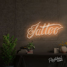 Load image into Gallery viewer, Cursive Tattoo #1 Neon Sign