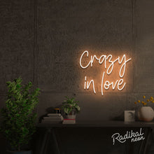 Load image into Gallery viewer, Crazy in love Neon Sign