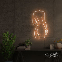 Load image into Gallery viewer, "Nudy Booty" Naked Figure Neon Sign