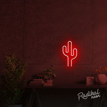 Load image into Gallery viewer, "Sahara" Cactus Neon Sign