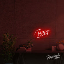 Load image into Gallery viewer, Beer LED Neon Sign