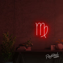 Load image into Gallery viewer, Virgo Zodiac Neon Sign