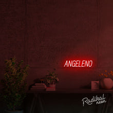 Load image into Gallery viewer, "Angeleno" Los Angeles Neon Sign